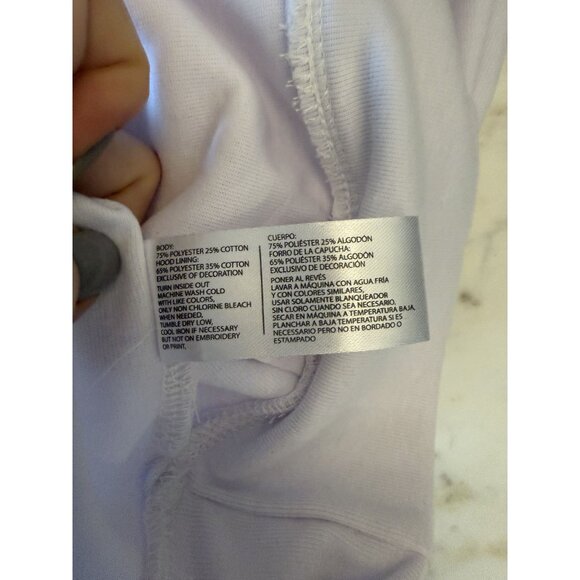 NWT US Polo Assn Men's L Sport Pullover Hoodie White [jb] - Picture 8 of 13